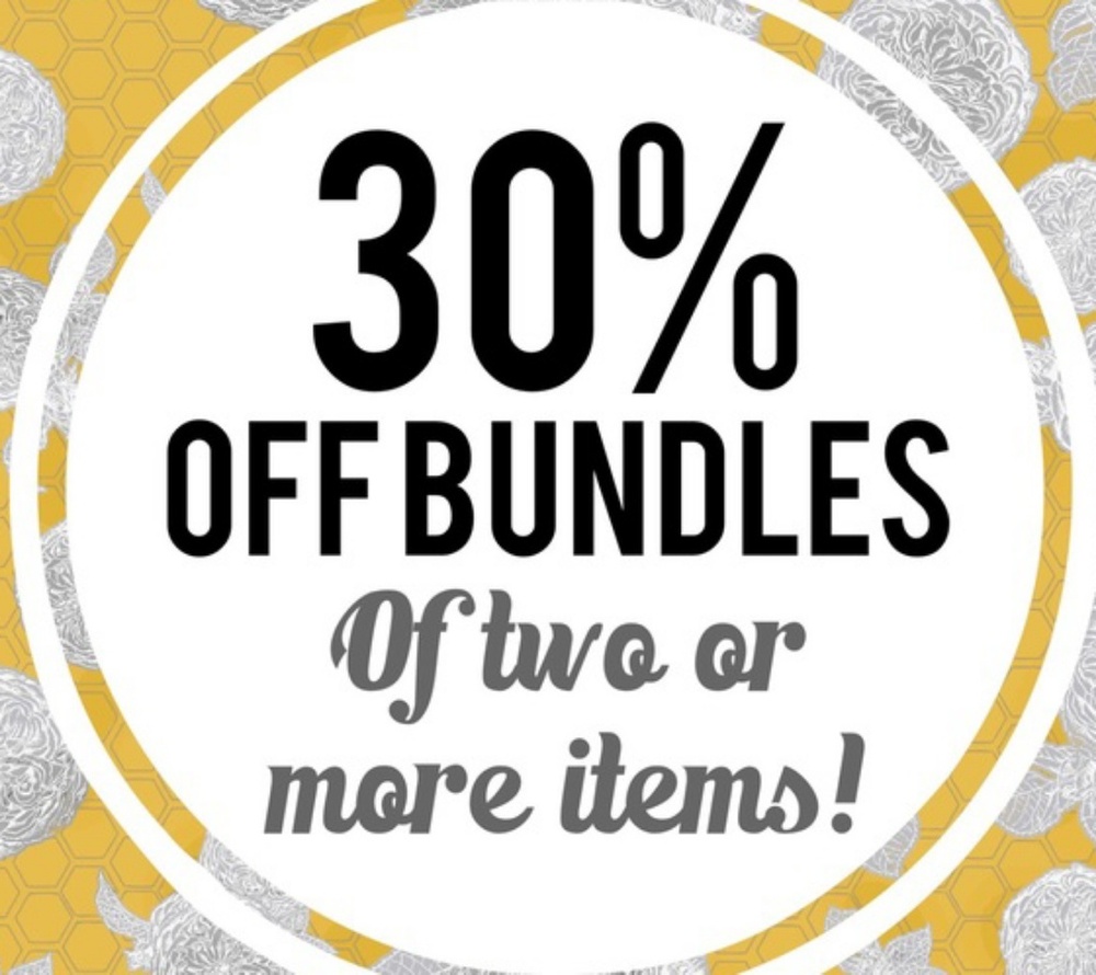 30% off 3 items or more